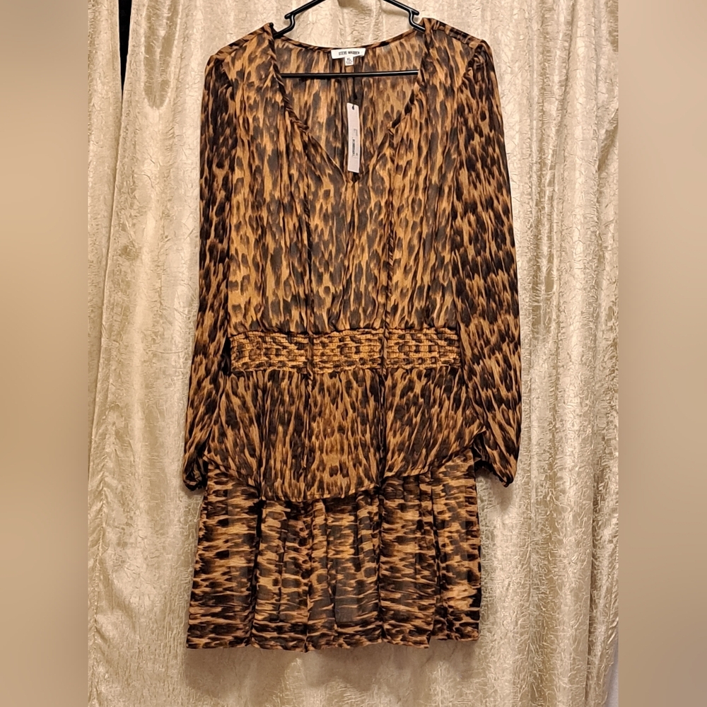 Steve Madden Leopard Print Dress XL